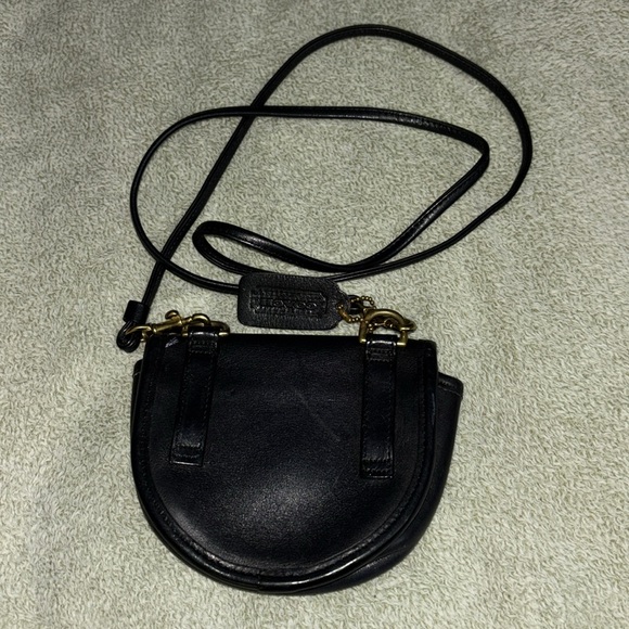 Coach Vintage Black Mini Belt Bag - Picture 2 of 7